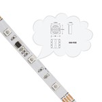 SERIE DE TIRA DE LEDS de transmisión de punto de interrupción SMD5050 RGB